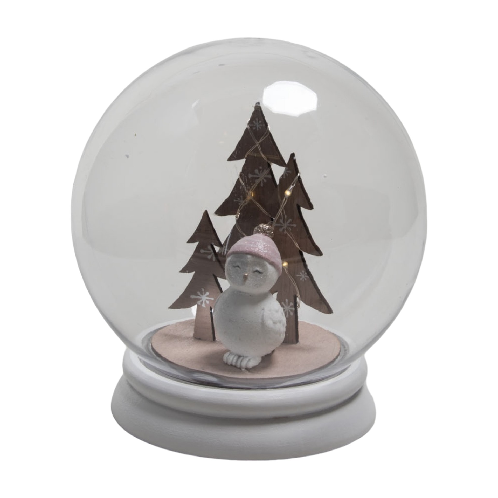 Darstellung von SUSA Kugel gross Bäume/ Pinguin mit LED