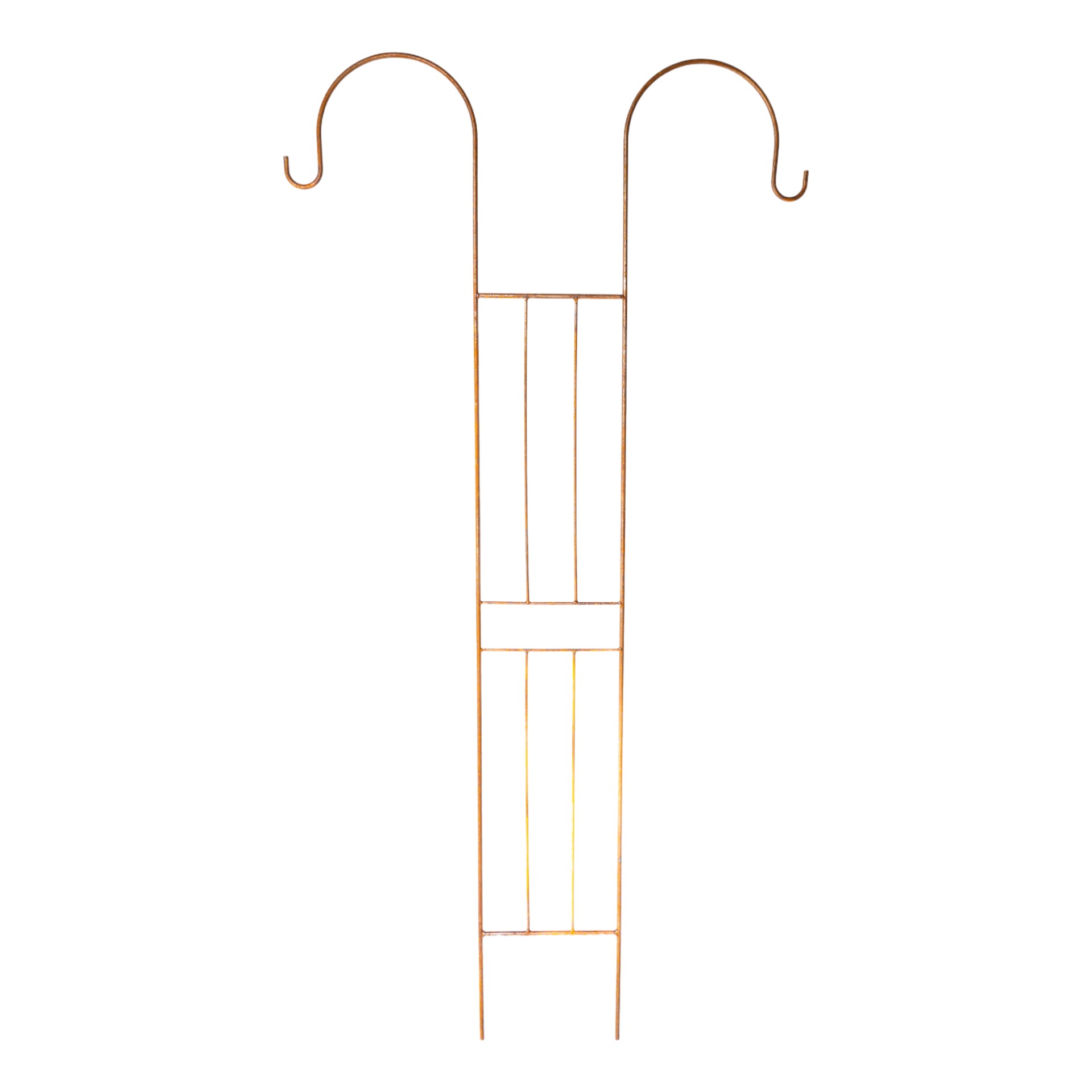 Darstellung von Rankwand mit 2 Haken hoch