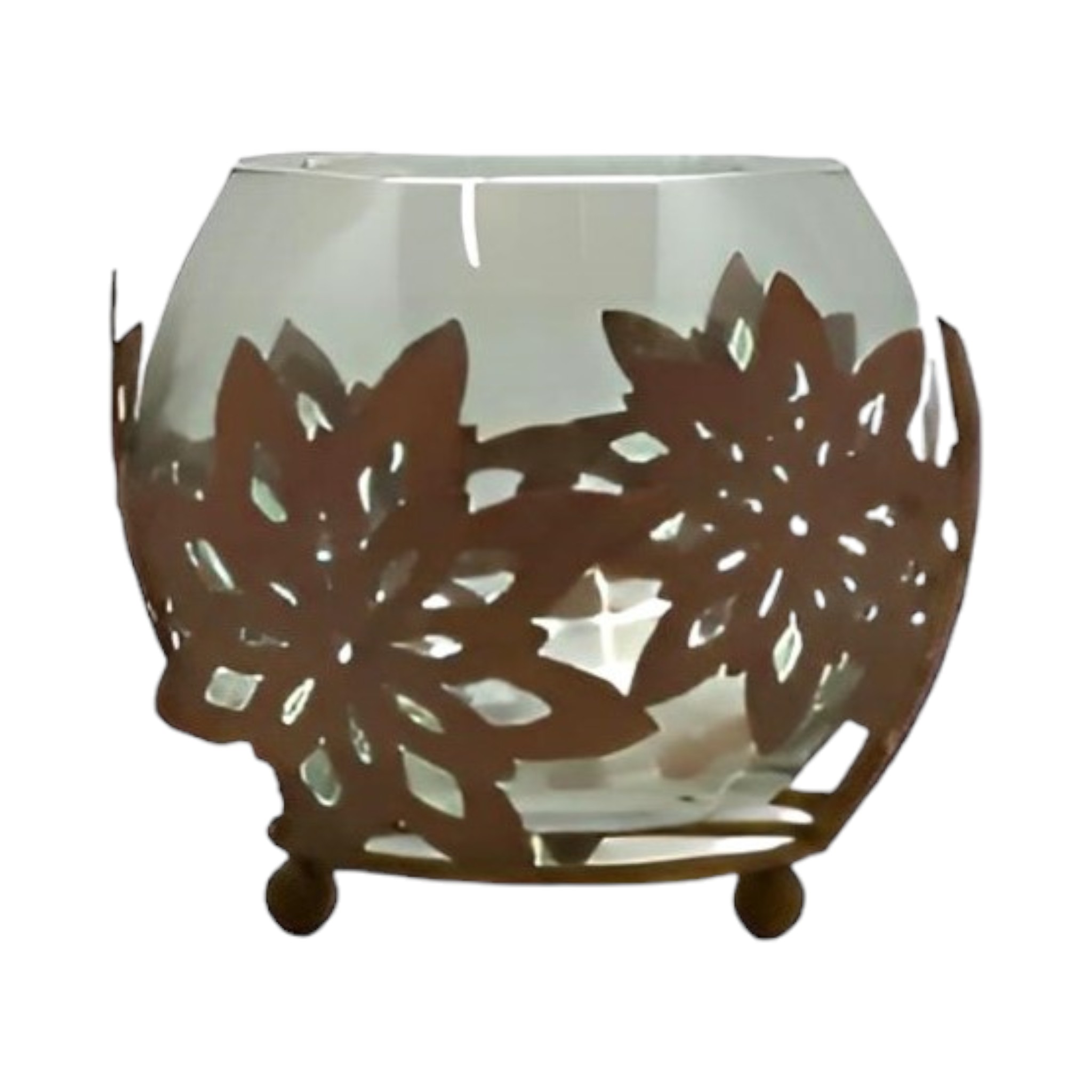 Darstellung von Windlicht Blume offen klein