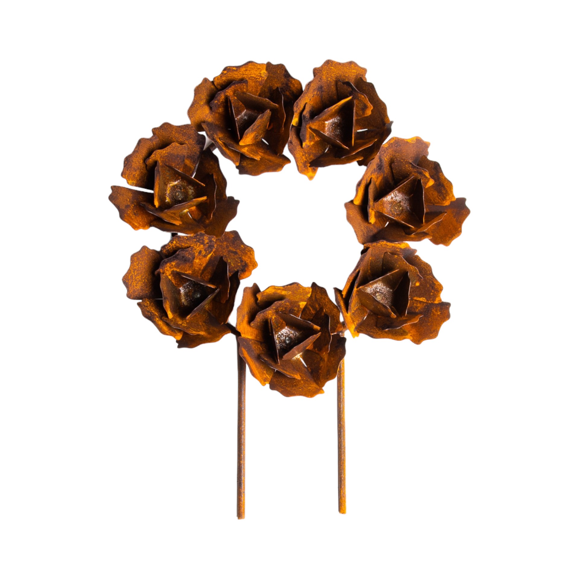 Darstellung von Rosenkranz klein auf Stäbe, d=10/29, h= 38 cm