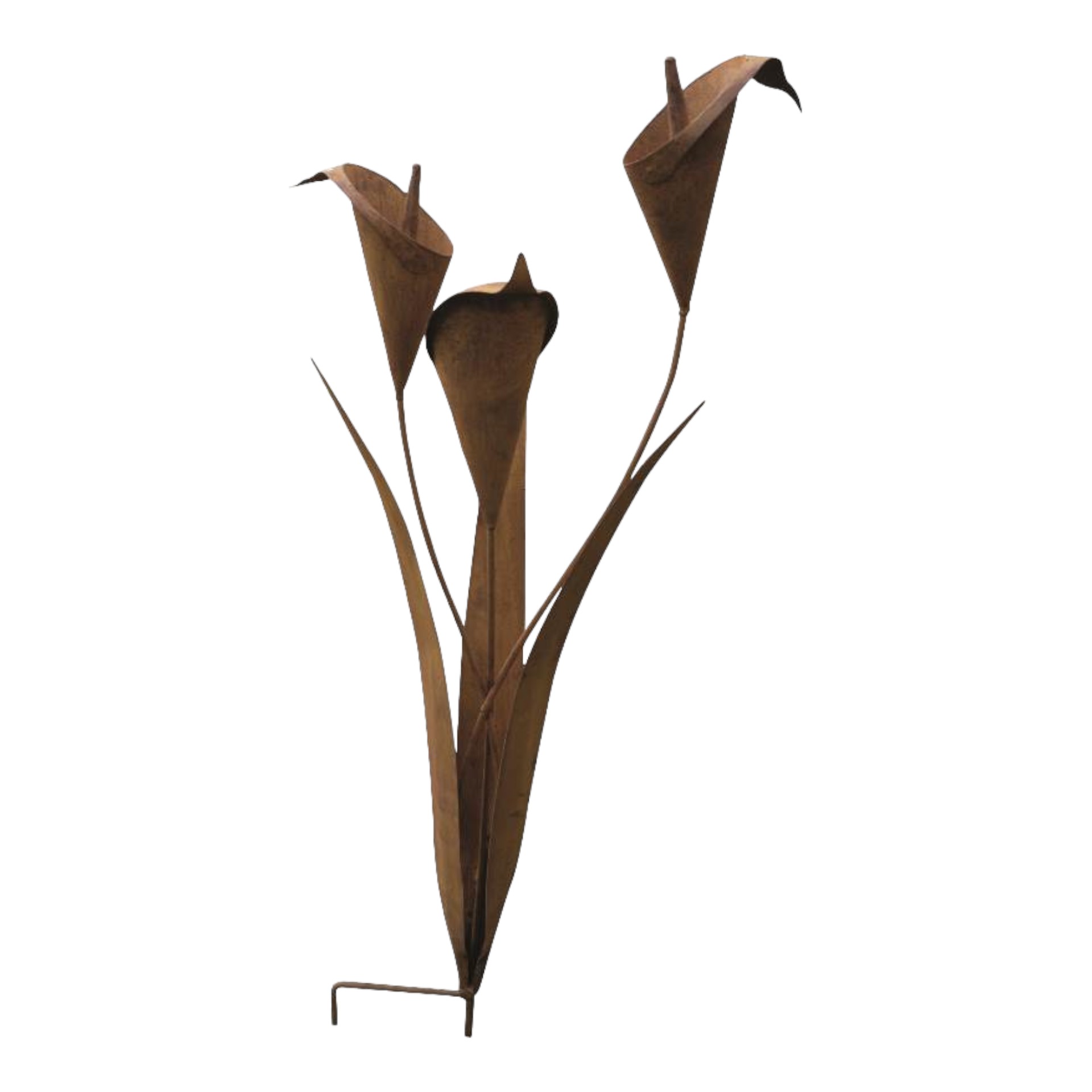 Darstellung von Stecker 3 schlanke Blumen m Blätter