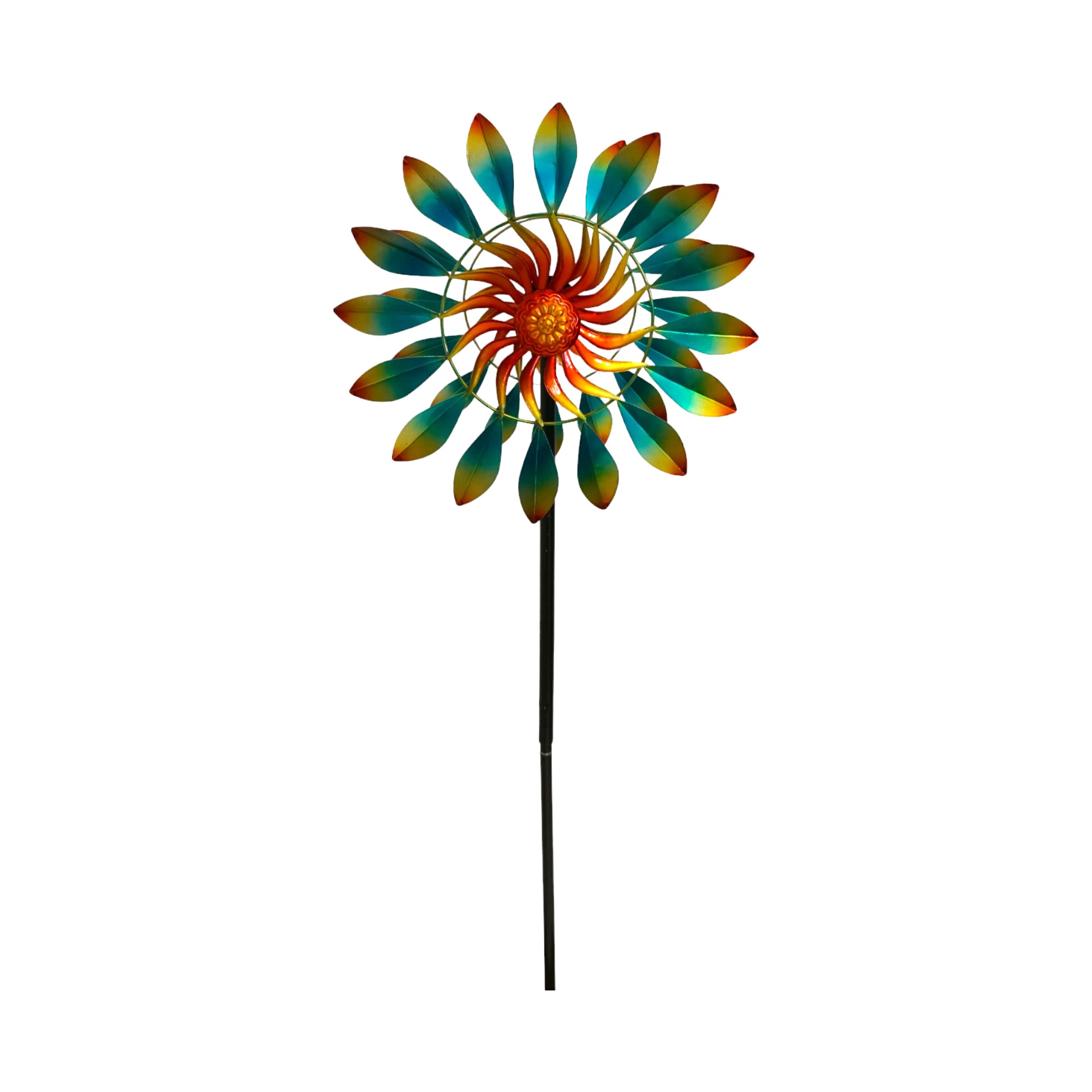 Darstellung von Propeller m. Sonne grün blau rot