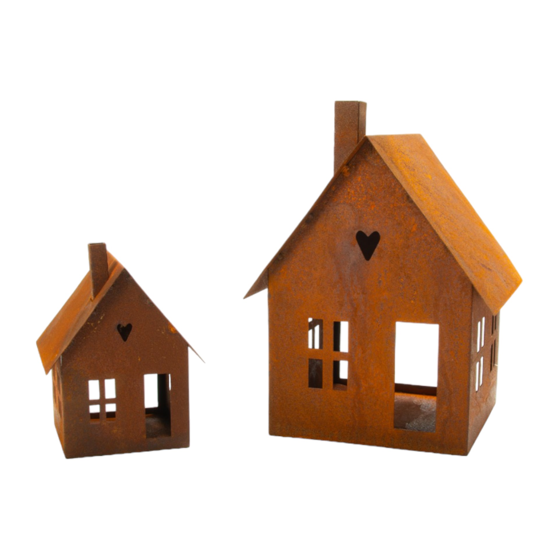 Darstellung von Haus klein zum Stellen ROST