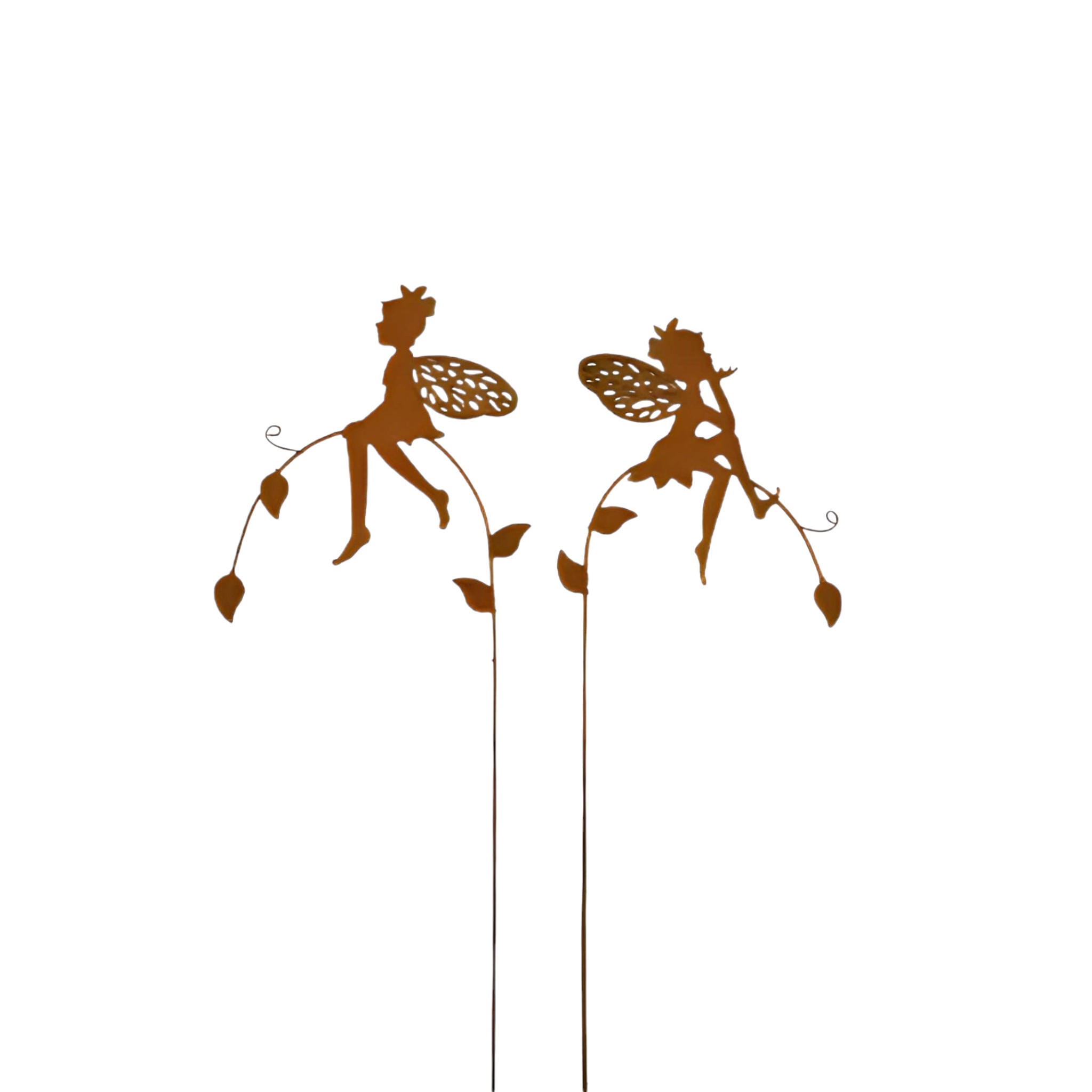 Darstellung von Elfen a. Halm sitzend sortiert z. Stecken