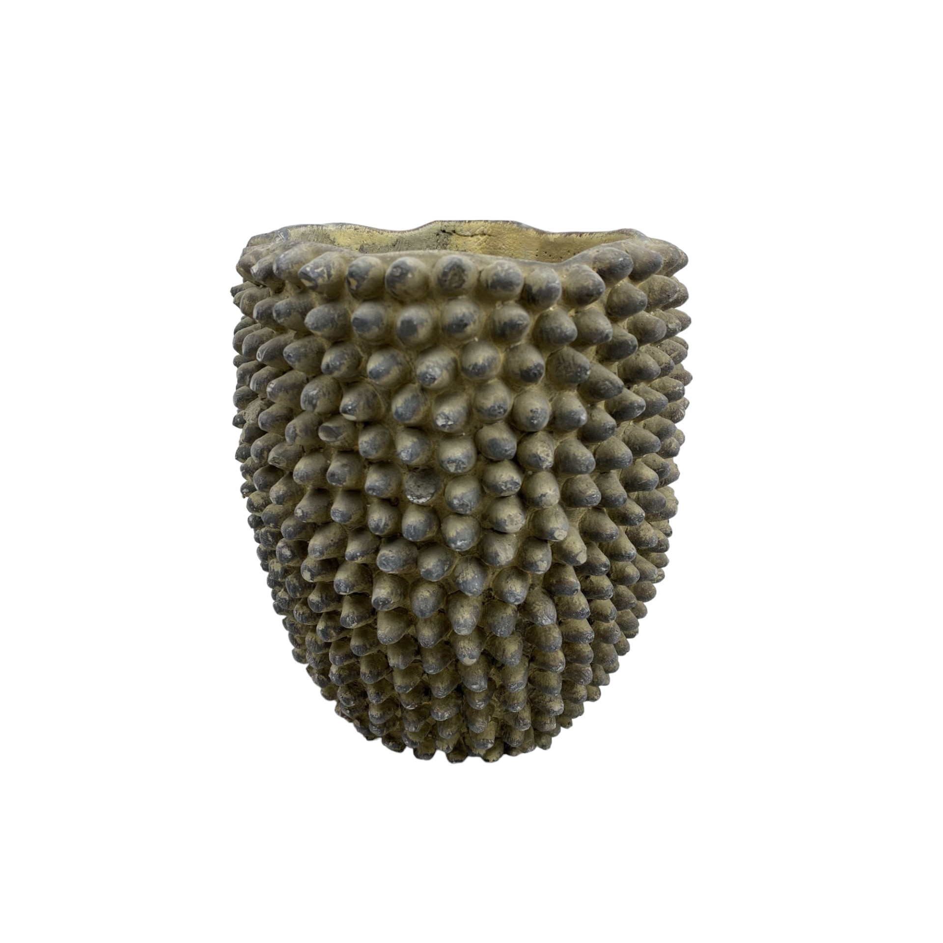 Darstellung von Noppentopf klein graugrün