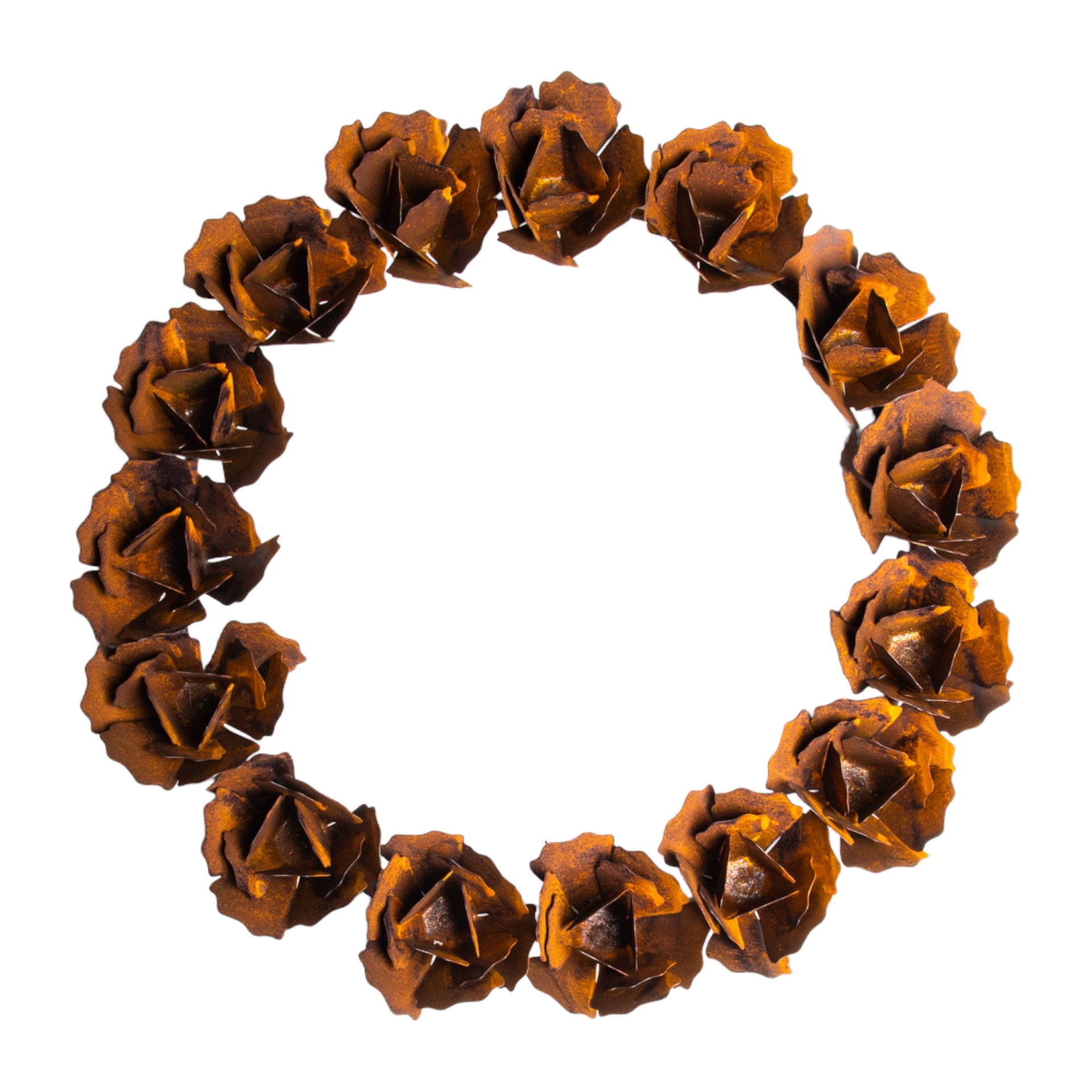 Darstellung von Rosenkranz gross 15 Blüten, d= 30/ 50 cm