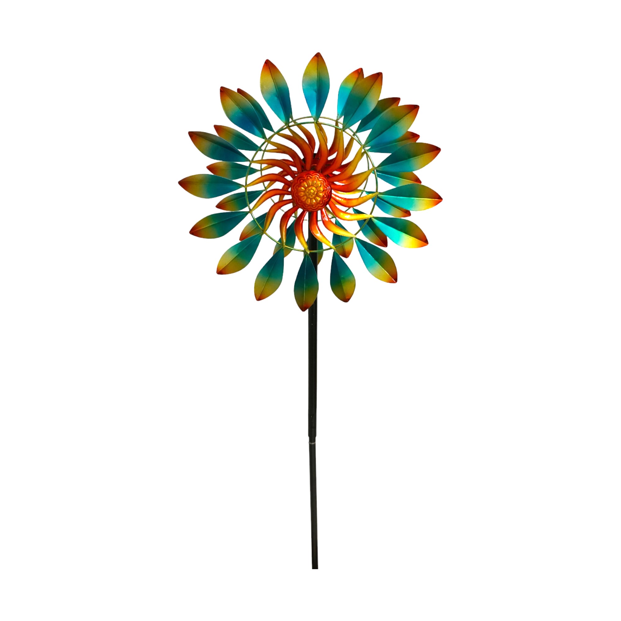 Darstellung von Propeller m. Sonne grün blau rot