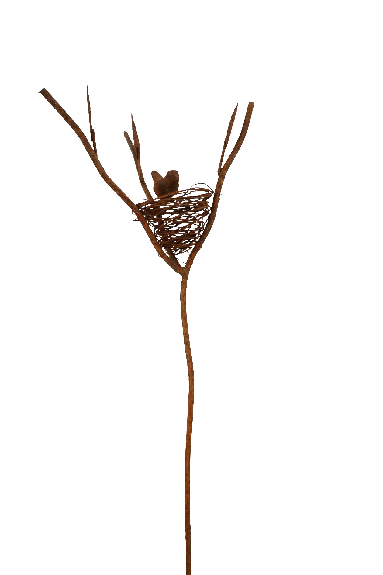 Darstellung von Vogelnest auf Stab gross h= 143 cm