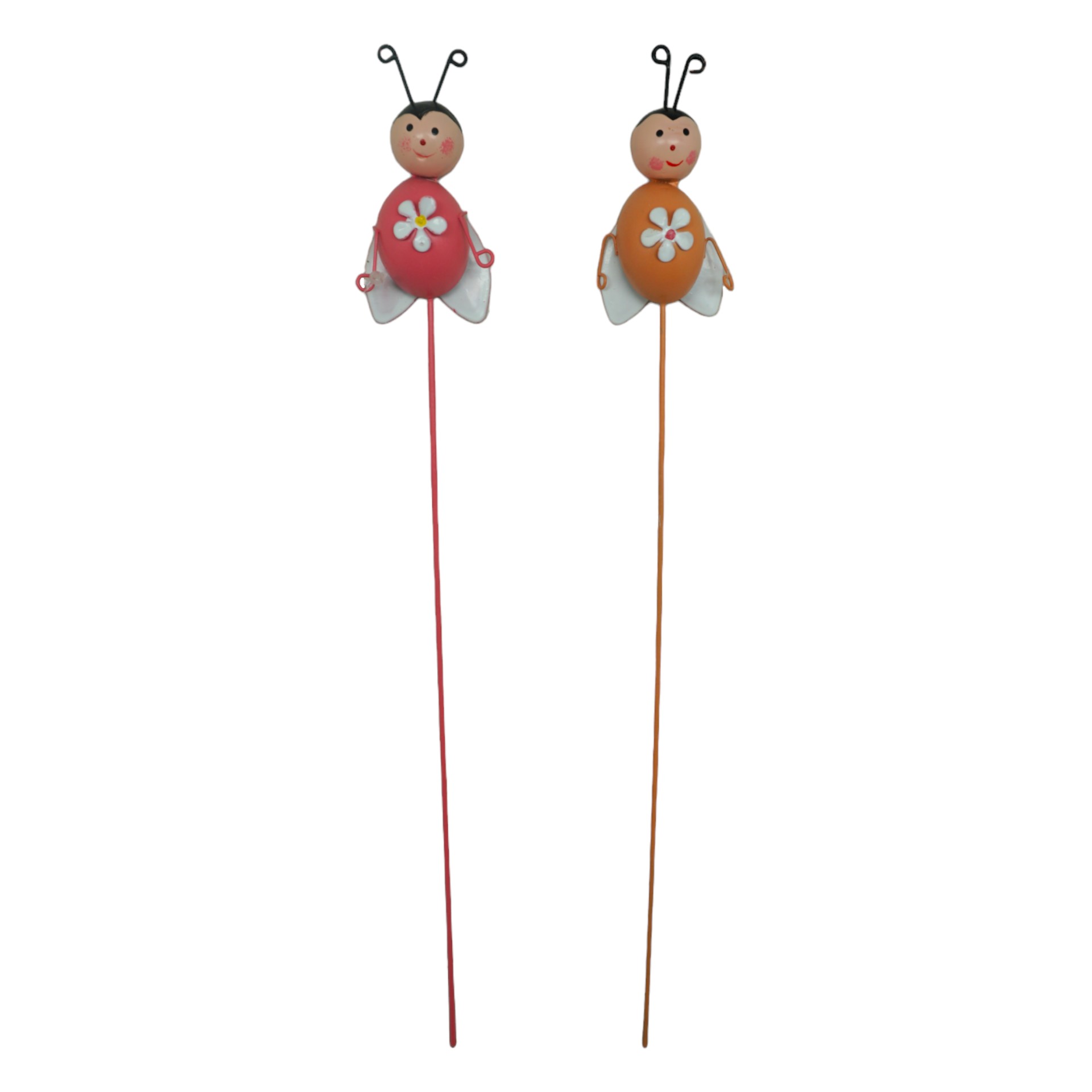 Darstellung von bunter Topfstecker Biene mini