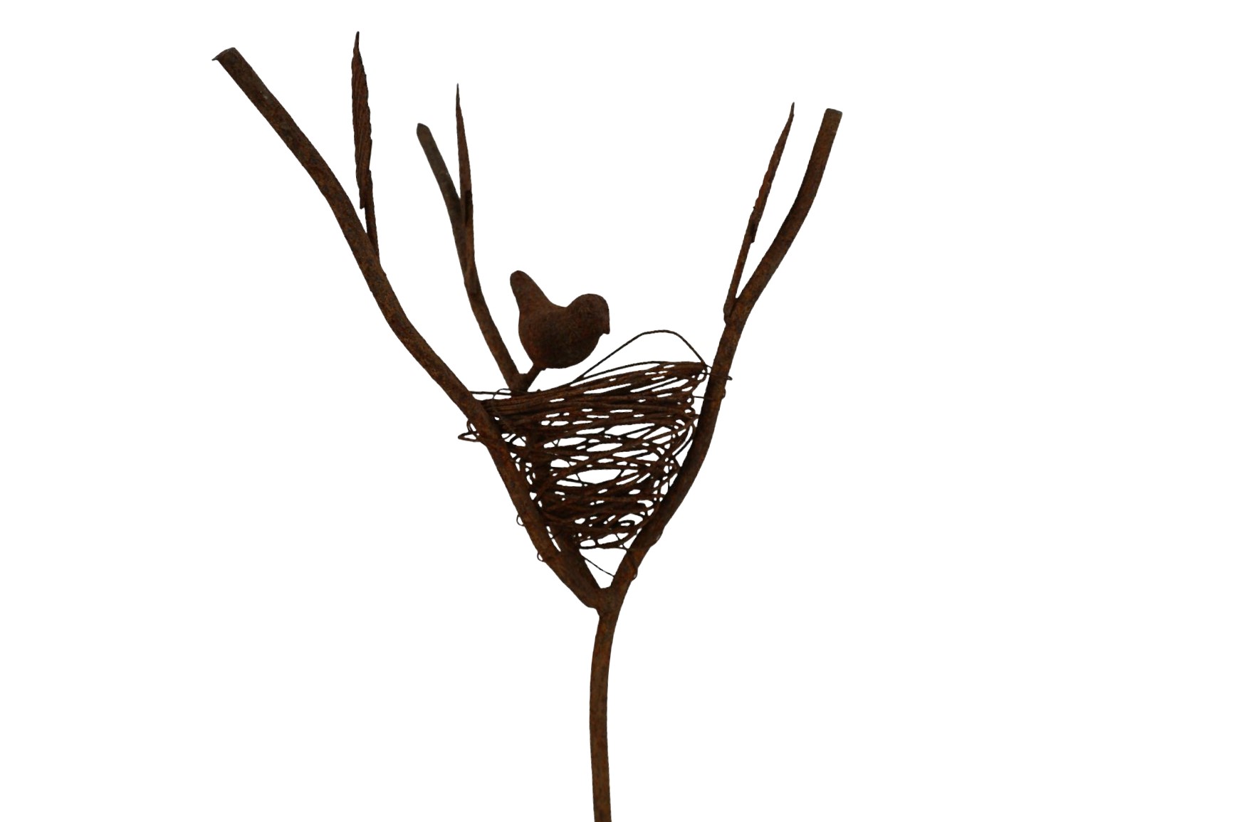 Darstellung von Vogelnest auf Stab klein h= 81 cm