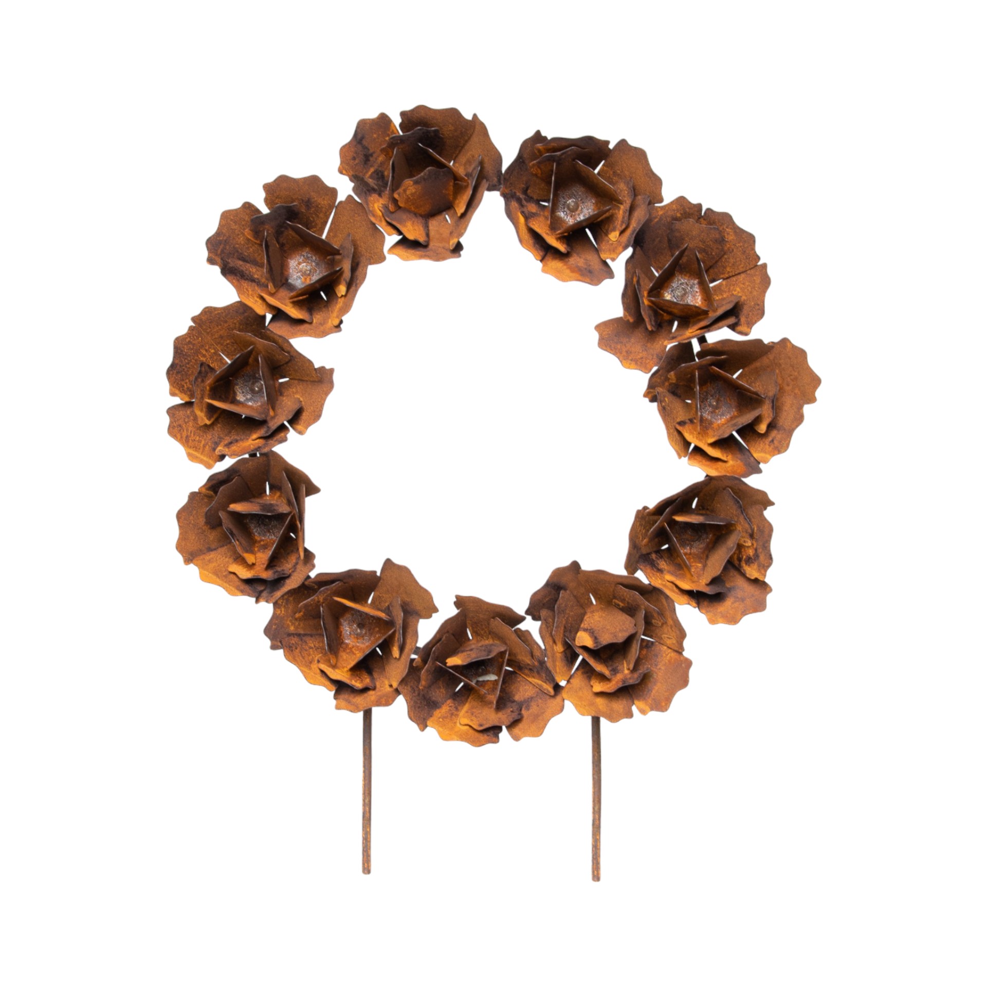 Darstellung von Rosenkranz mittel auf Stäbe, d= 22/40, h= 48 cm