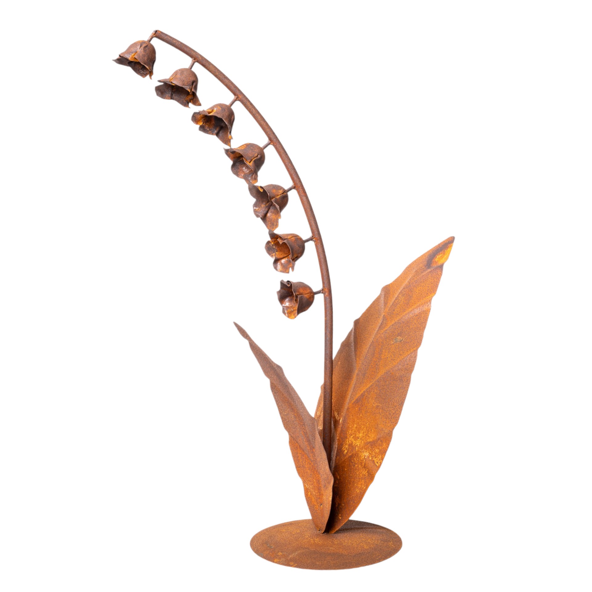 Darstellung von Glockenblume mittel 7 Blüten auf Platte