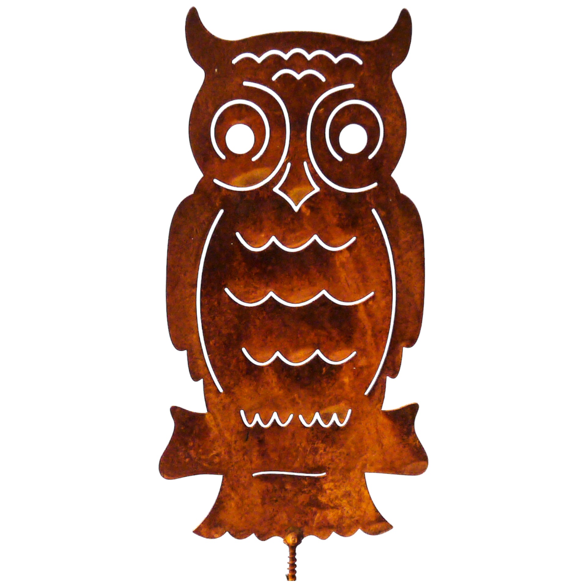 Darstellung von Eule m. Dorn rost