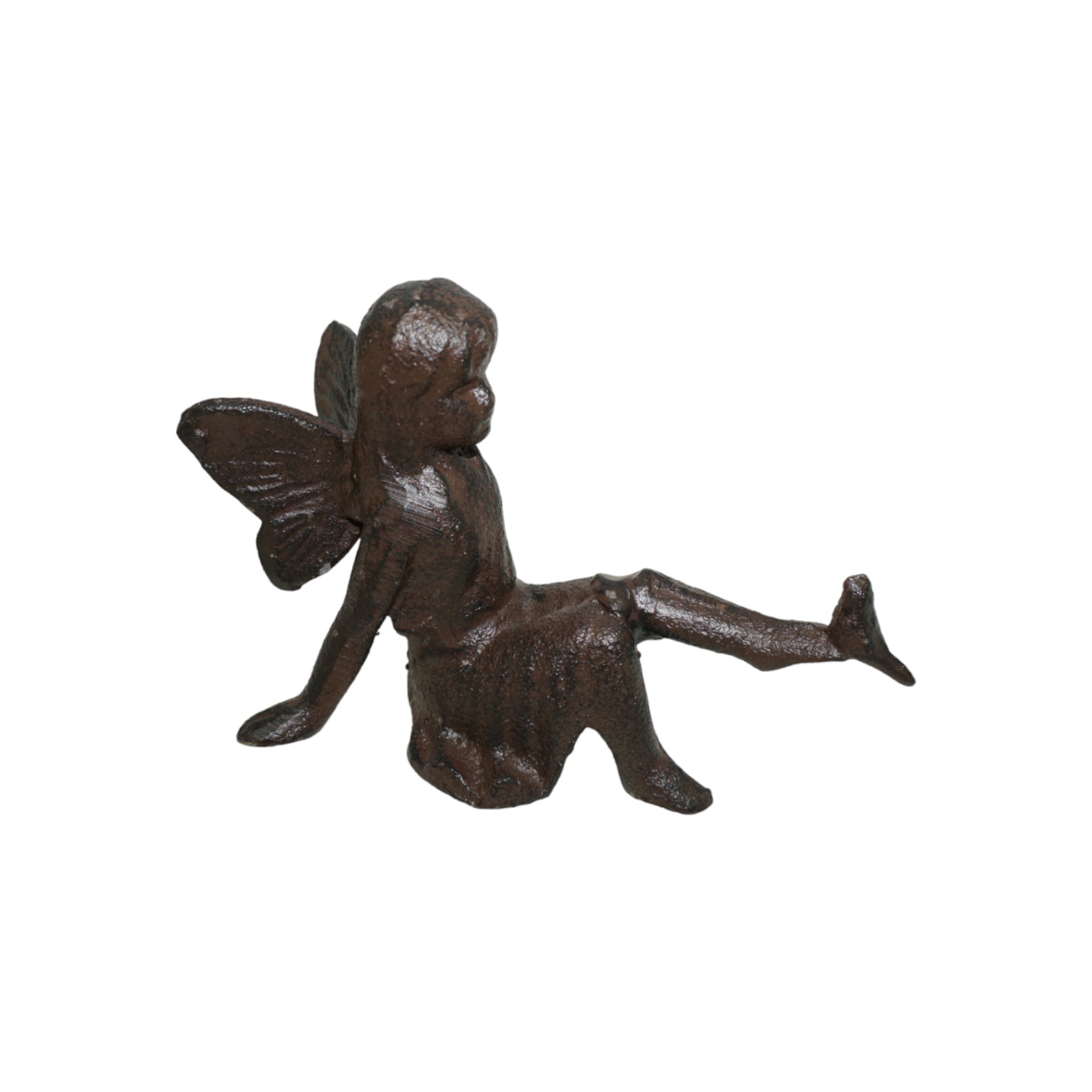 Darstellung von sitzende Elfe m. Vogel a. Fuß