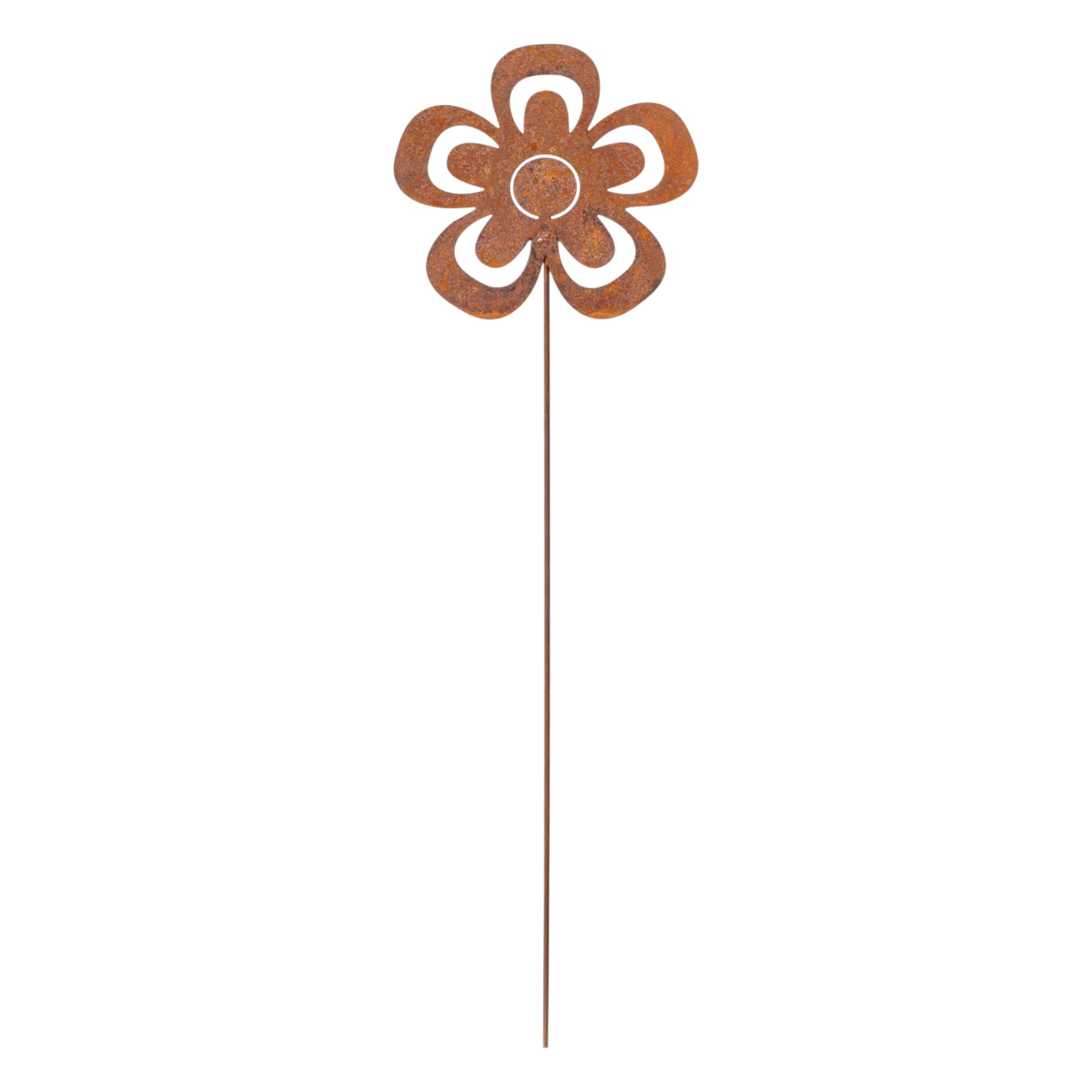 Darstellung von Blume mittel auf Stab