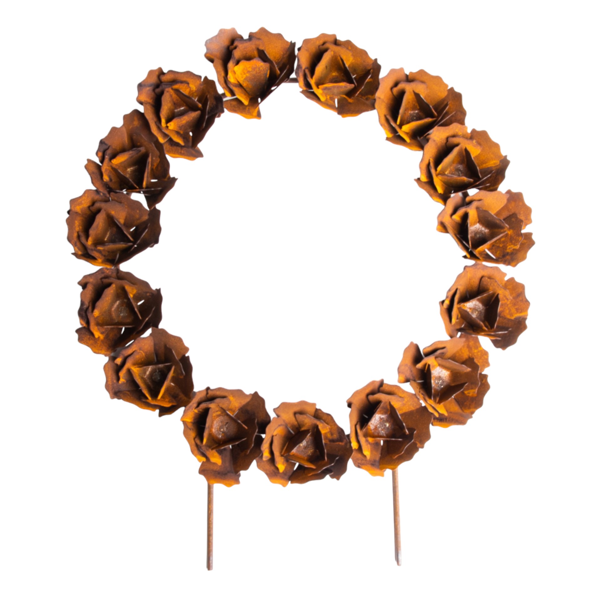 Darstellung von Rosenkranz gross auf Stäbe, d= 30/50, h= 59 cm