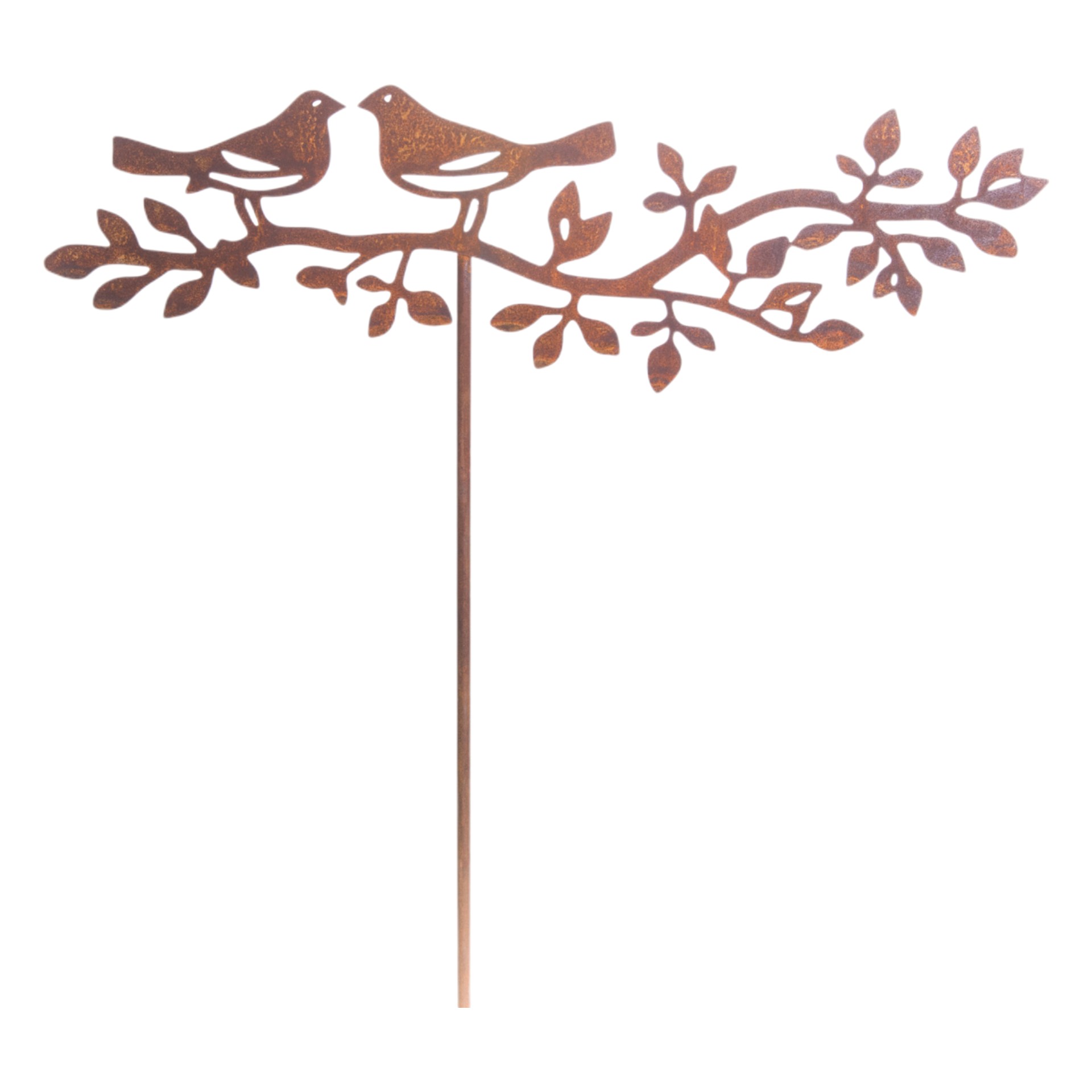Darstellung von Stecker Äste mit zwei Vögel, rost
