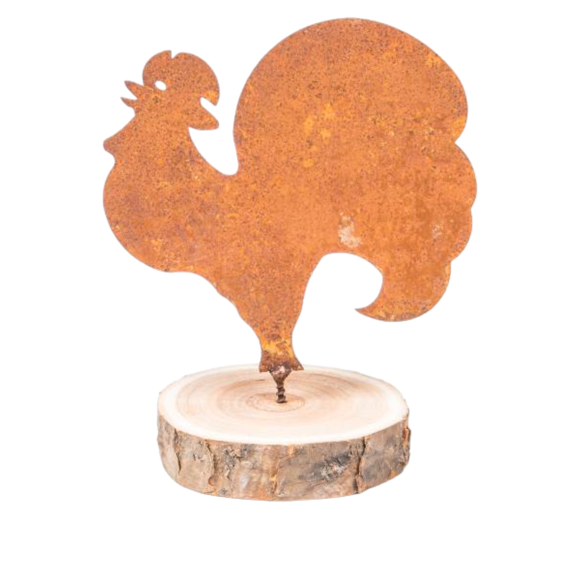 Darstellung von Hahn m. Dorn rost